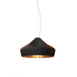 Pleat box 47 Takpendel, svart/guld