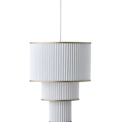 Plivello pendel S-M-L, vit/guld
