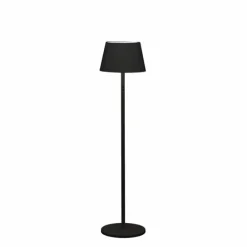 Pomezia golvlampa RGB, svart