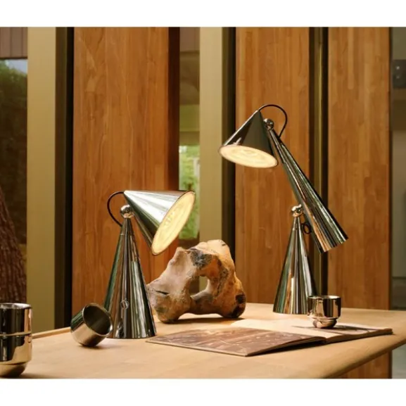 Pose Portabel bordslampa Silver