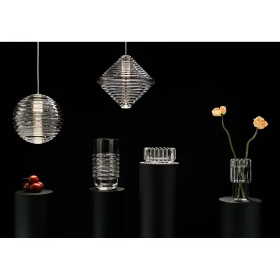 Press Cone Pendel, Glas