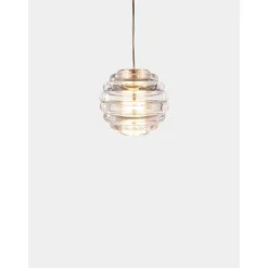 Press Pendant Mini Sphere Clear 2700K LED CB-CCC