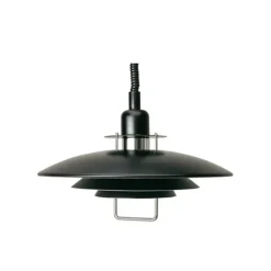 Primus II pendel, svart/krom 43cm