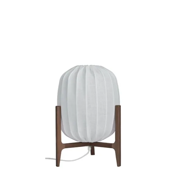 Prisma bordslampa, ask/vit linne 42cm