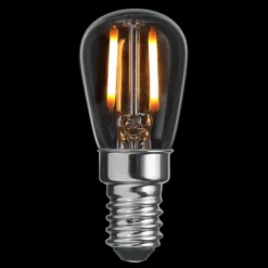 Päron LED klar E14 0,8W 2200K dimbar