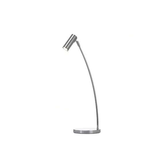 Puck bordslampa, krom 63cm