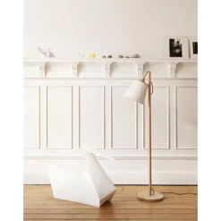 Pull golvlampa, natur 150cm