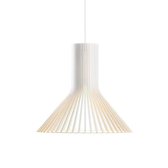 Puncto pendel, vit 45cm