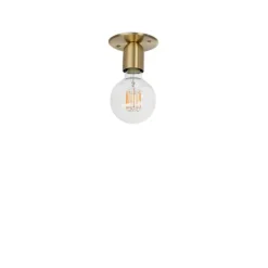 Regal plafond infälld, mässing 10,5cm