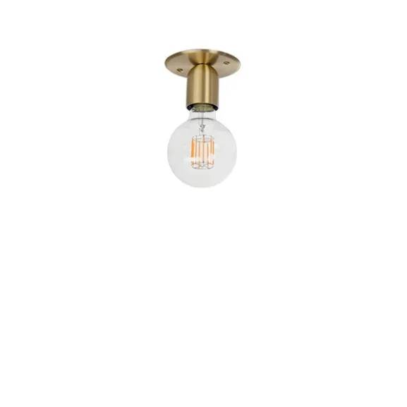 Regal plafond infälld, mässing 10,5cm