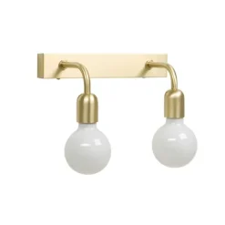 Regal vägglampa 2 IP44 polished mässing