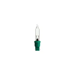 Reservlampa pisello 2,5V 0,25W, grön/klar 5-pack