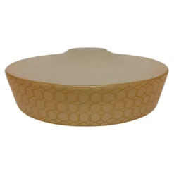 Retro reservskärm, gul 22cm