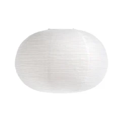 Rice Paper Lampskärm Ellipse, Classic white