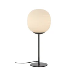 RILLE bordlampa, svart/opal