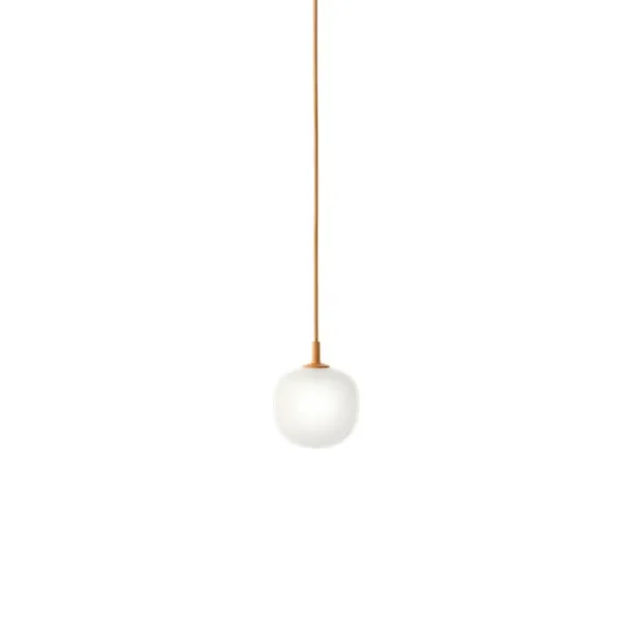 Rime pendel, orange/opal 12cm