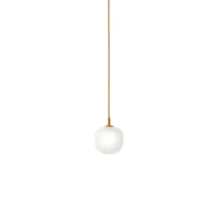 Rime pendel, orange/opal 12cm
