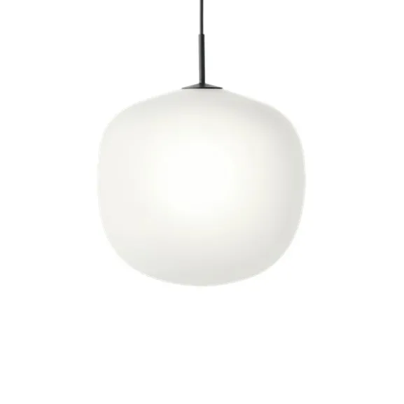 Rime pendel, svart/opal 45cm