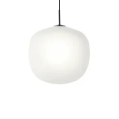 Rime pendel, svart/opal 45cm