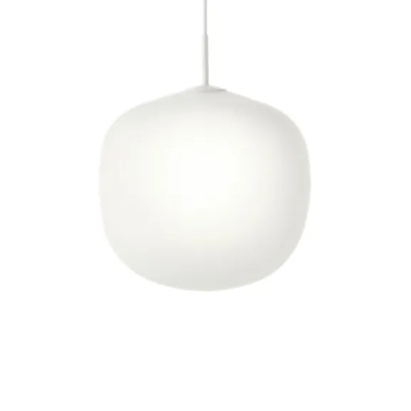 Rime pendel, vit/opal 45cm