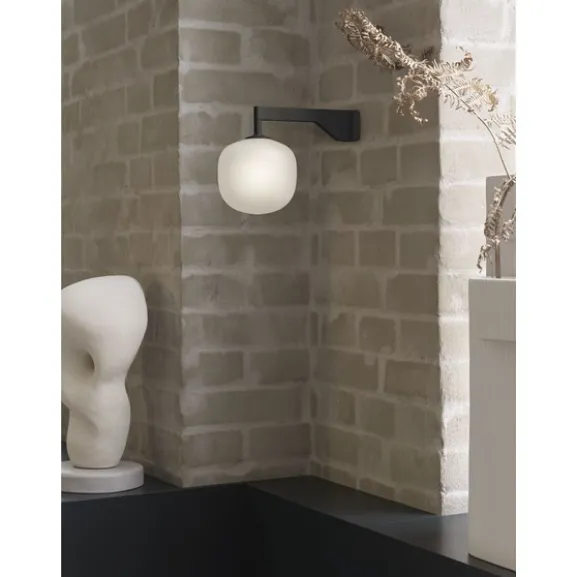 Rime vägglampa, Black