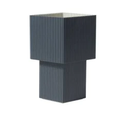 Romb Mini uppladdningsbar bordslampa Blue stone
