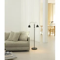 Room Golvlampa 2L Svart/Krom