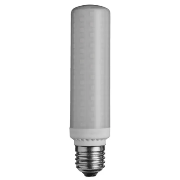 Rörlampa opal E27 15W 2700K dimbar