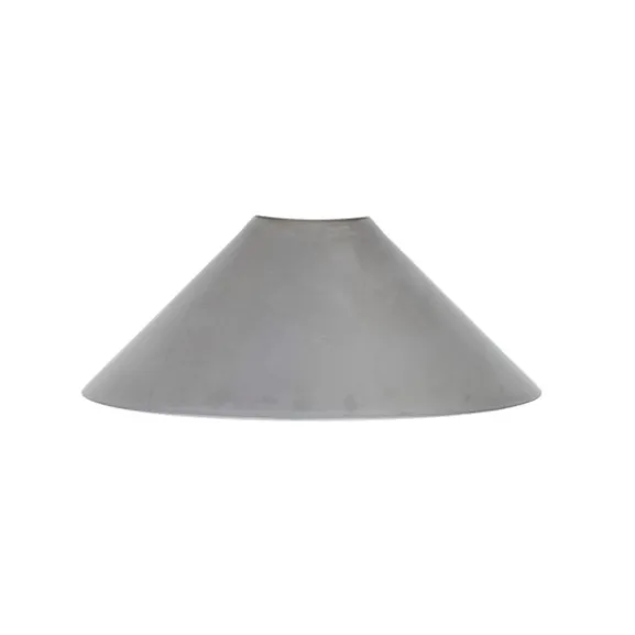 Rustik skärm rå aluminium, 25cm