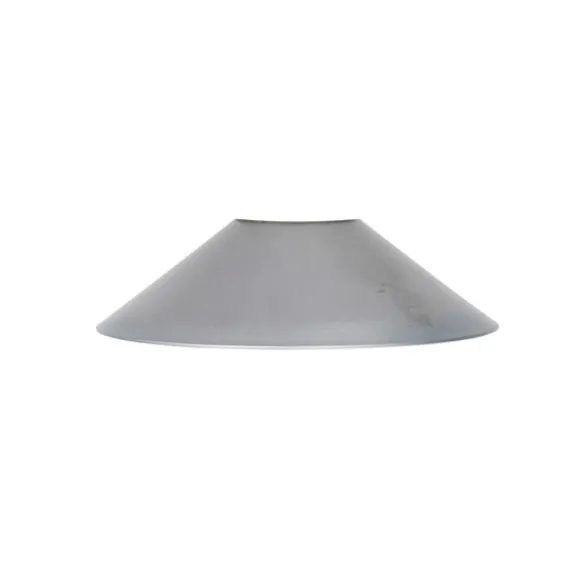 Rustik skärm rå aluminium, 20cm