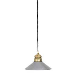 Rustik skärm rå aluminium, 20cm
