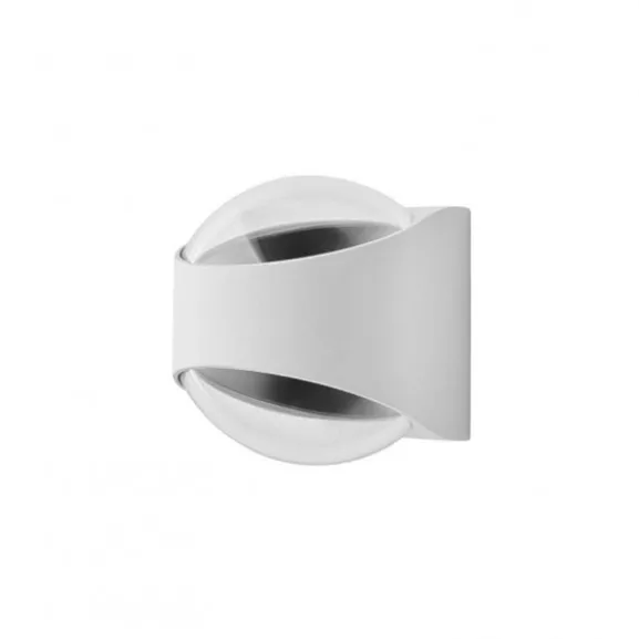 Saga Vit IP65 Vägglampa