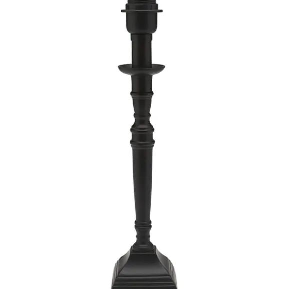 Salong Lampfot Matt Svart 42cm