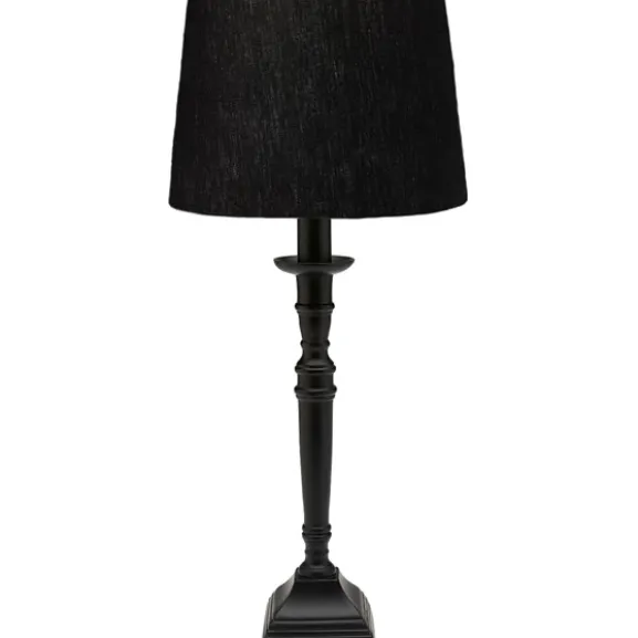 Salong Lampfot Matt Svart 42cm