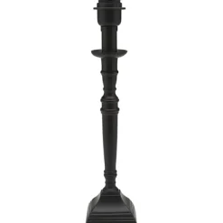 Salong Lampfot Matt Svart 42cm