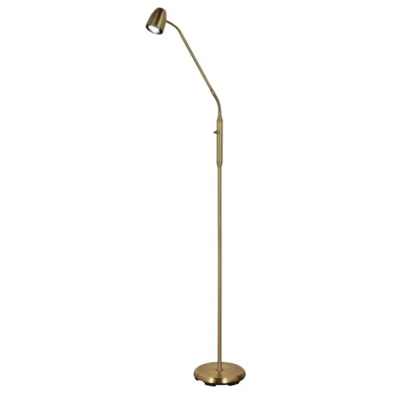 Sandnes golvlampa, antik 153cm