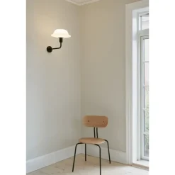 Santé vägglampa, Black