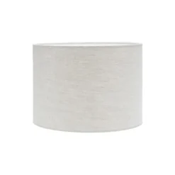 Sara Lampskärm Lin Natur/vit 20cm