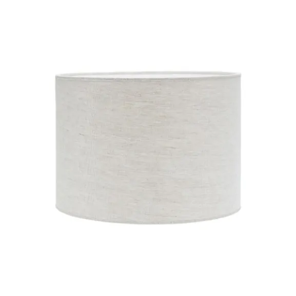 Sara Lampskärm Lin Natur/vit 20cm