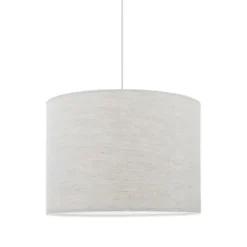 Sara Taklampa Linne Ljus Beige 35cm