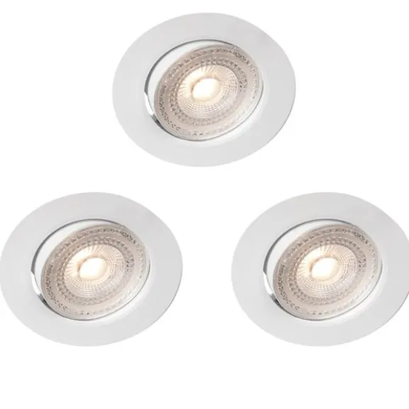 Sara 230V 3000K White 3-pack