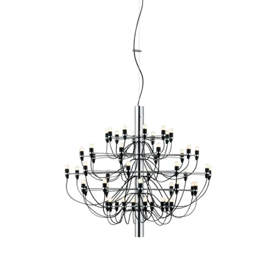 Sarfatti 2097/50 takkrona, krom 100cm