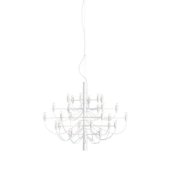 Sarfatti 2097/30 takkrona LED inkl. ljuskällor, Vit 88cm