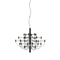 Sarfatti 2097/30 takkrona LED inkl. ljuskällor, Mattsvart 88cm