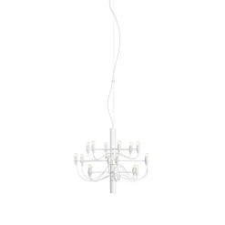 Sarfatti 2097/18 takkrona LED inkl. ljuskällor, Vit 69cm