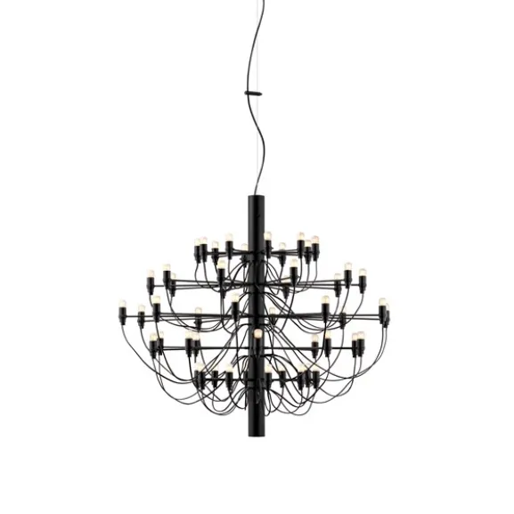 Sarfatti 2097/50 takkrona, mattsvart 100cm
