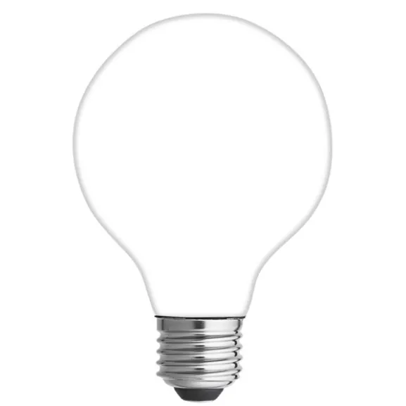 SATIN glob 80mm matt opal E27 7W 2700K dimbar