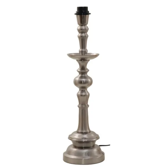 Saxon Lampfot Antik silver 15cm