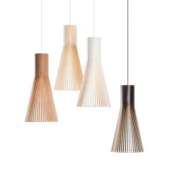 Secto pendel, svart 60cm