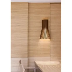 Secto vägglampa, svart 45cm